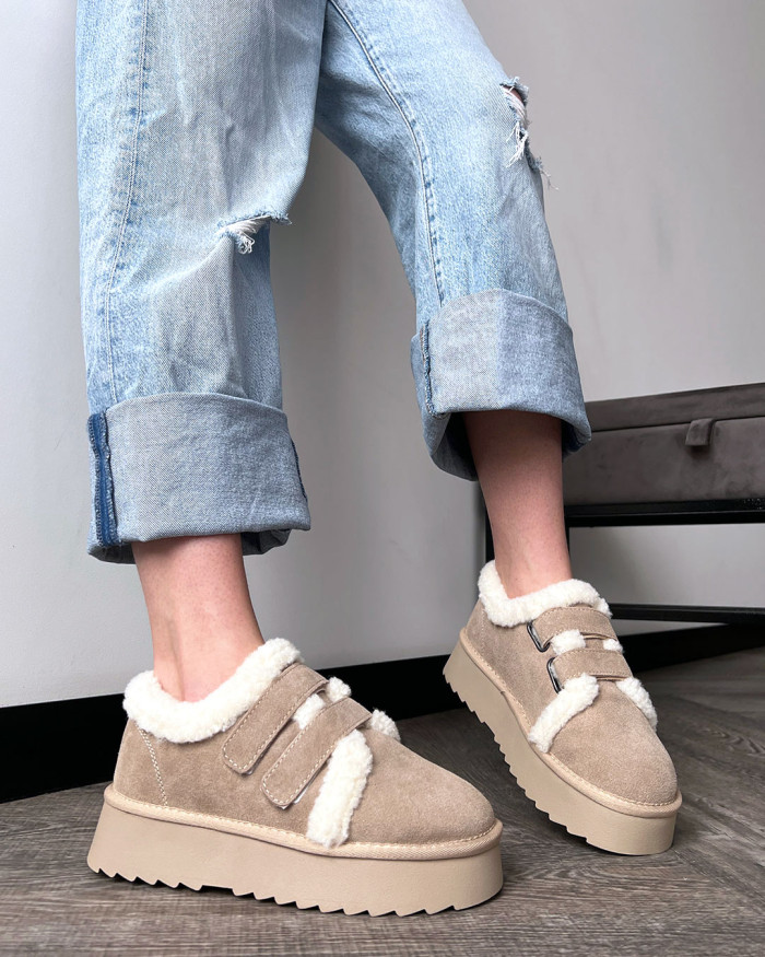 Угги из натуральной замши